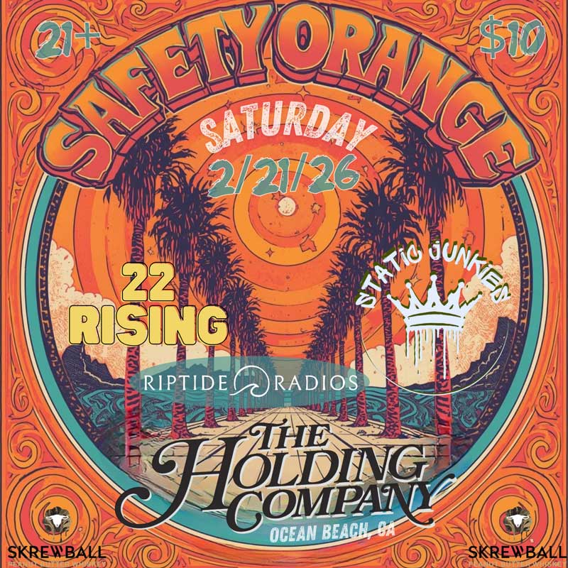 The Holding Company show flyer